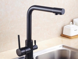 Faucet 3 line black